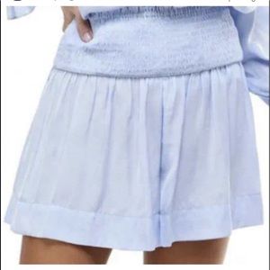 Blue and white TCEC skirts